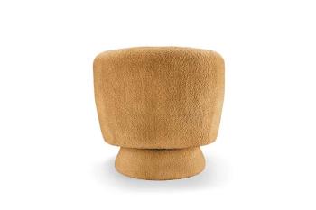 Draaibare fauteuil geel
