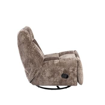 Draaibare relaxfauteuil clay stof