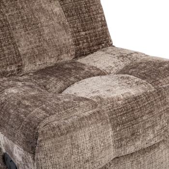 Draaibare relaxfauteuil clay stof