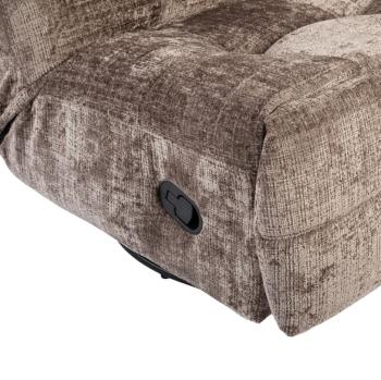 Draaibare relaxfauteuil clay stof