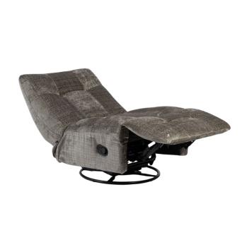 Draaibare relaxfauteuil grijs