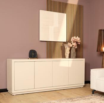 Dressoir zand finish mangohout 200 cm
