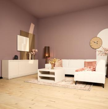 Dressoir zand finish mangohout 200 cm