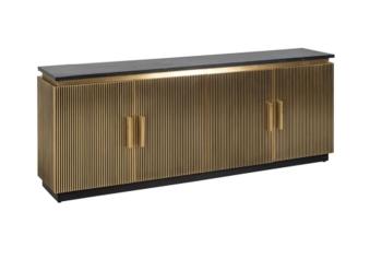 Dubai Sideboard goud zwart 180 cm