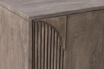 Dressoir grijs mangohout 170 cm