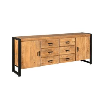 Dressoir mangohout 200 cm