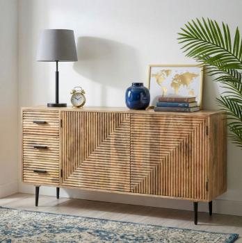 Dressoir mangohout 160 cm 