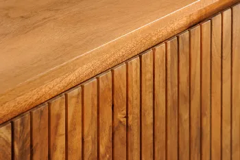 Dressoir mangohout naturel bruin 160 cm