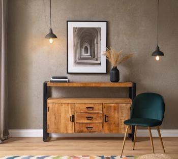 Dressoir kast mango 135 cm