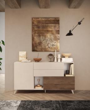 Dressoir cashmere mercure eiken 181 cm