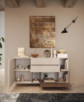 Dressoir cashmere mercure eiken 181 cm