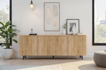 Sideboard eiken cadiz 230cm