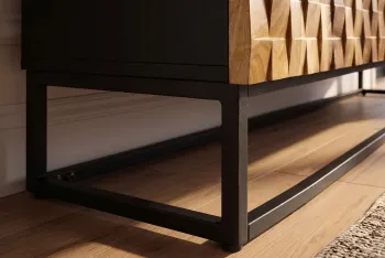 Modern mango dressoir multicolor 177 cm