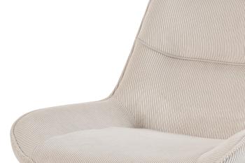 eetkamerstoel sand corduroy stof