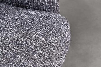 eetkamerstoel grijs houten poten draaibaar