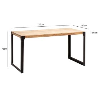 Keukentafel acaciahout 120 cm