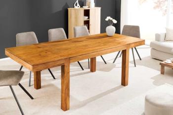 Tafel acaciahout 120-200 cm
