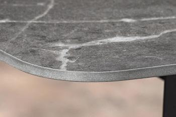 Eettafel antraciet keramiek 160 cm