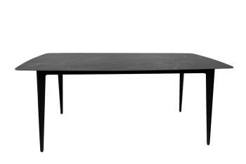 Eettafel antraciet keramiek 180 cm