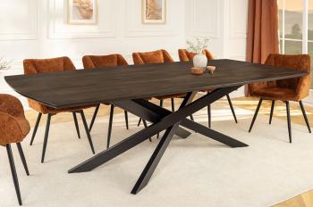 Eetkamertafel acacia bruin 240 cm