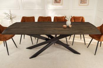 Eetkamertafel acacia bruin 240 cm