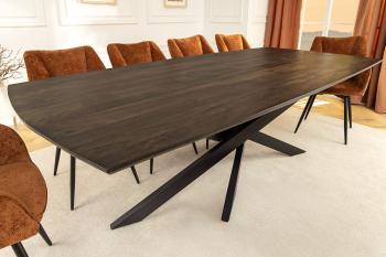 Eetkamertafel acacia bruin 240 cm