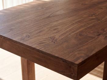 tafel uitbreidbaar donkerbruin acaciahout 160-240 cm