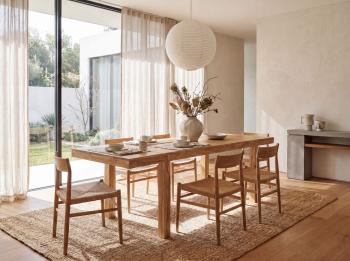 tafel acaciahout uitbreidbaar 160-240 cm