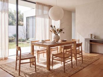 tafel acaciahout uitbreidbaar 160-240 cm
