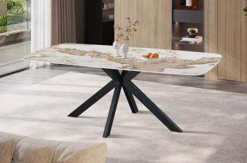 Eetkamertafel keramiek deens ovaal pandora 200 cm