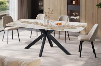 Eetkamertafel keramiek deens ovaal pandora 200 cm
