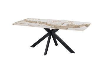 Eetkamertafel keramiek deens ovaal pandora 200 cm