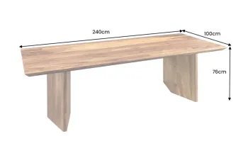 eetkamertafel sheesham hout 240 cm