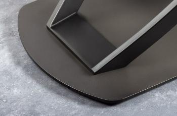 Uitschuifbare Eettafel brons keramiek 130-190 cm