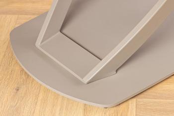 Uitschuifbare eettafel keramiek travertin 130-190 cm