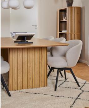 Eetkamertafel wild eiken 210 cm