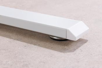 Electrisch verstelbaar bureau wit 140 cm