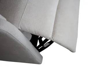 electrische fauteuil beige stof
