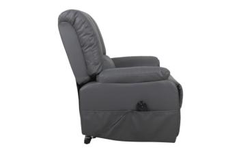 electrische sta op fauteuil grijs