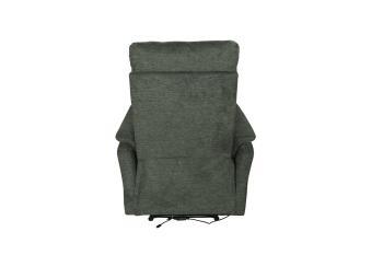 electrische fauteuil groen stof