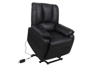electrische sta op fauteuil zwart