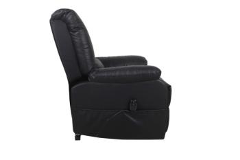 electrische sta op fauteuil zwart