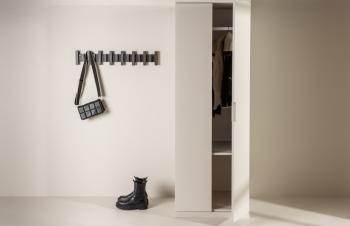 Garderobekast beige 60 x 177 cm