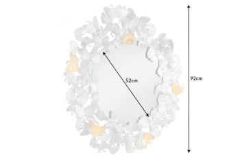 Wandspiegel ginkgo zilver goud 92 cm