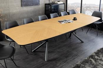 Eiken eettafel uitschuifbaar 180-270 cm