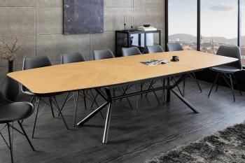 Eiken eettafel uitschuifbaar 180-270 cm