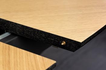Eiken eettafel uitschuifbaar 180-270 cm