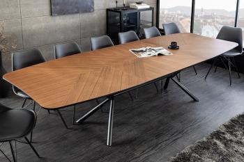 walnoot eettafel uitschuifbaar 180-270cm