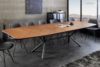 walnoot eettafel uitschuifbaar 180-270cm
