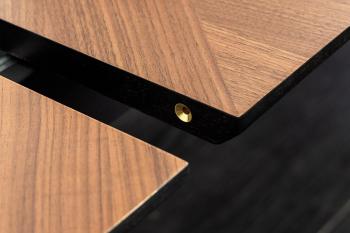 walnoot eettafel uitschuifbaar 180-270cm